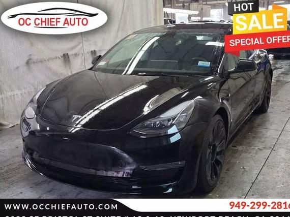 TESLA MODEL 3 2022 5YJ3E1EC8NF198682 image